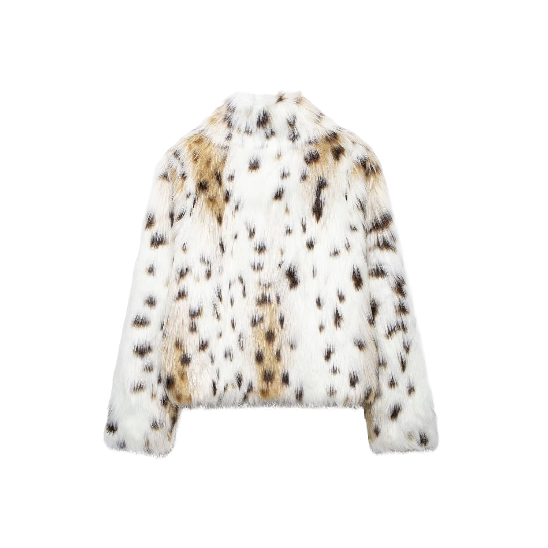 Amy leopard coat