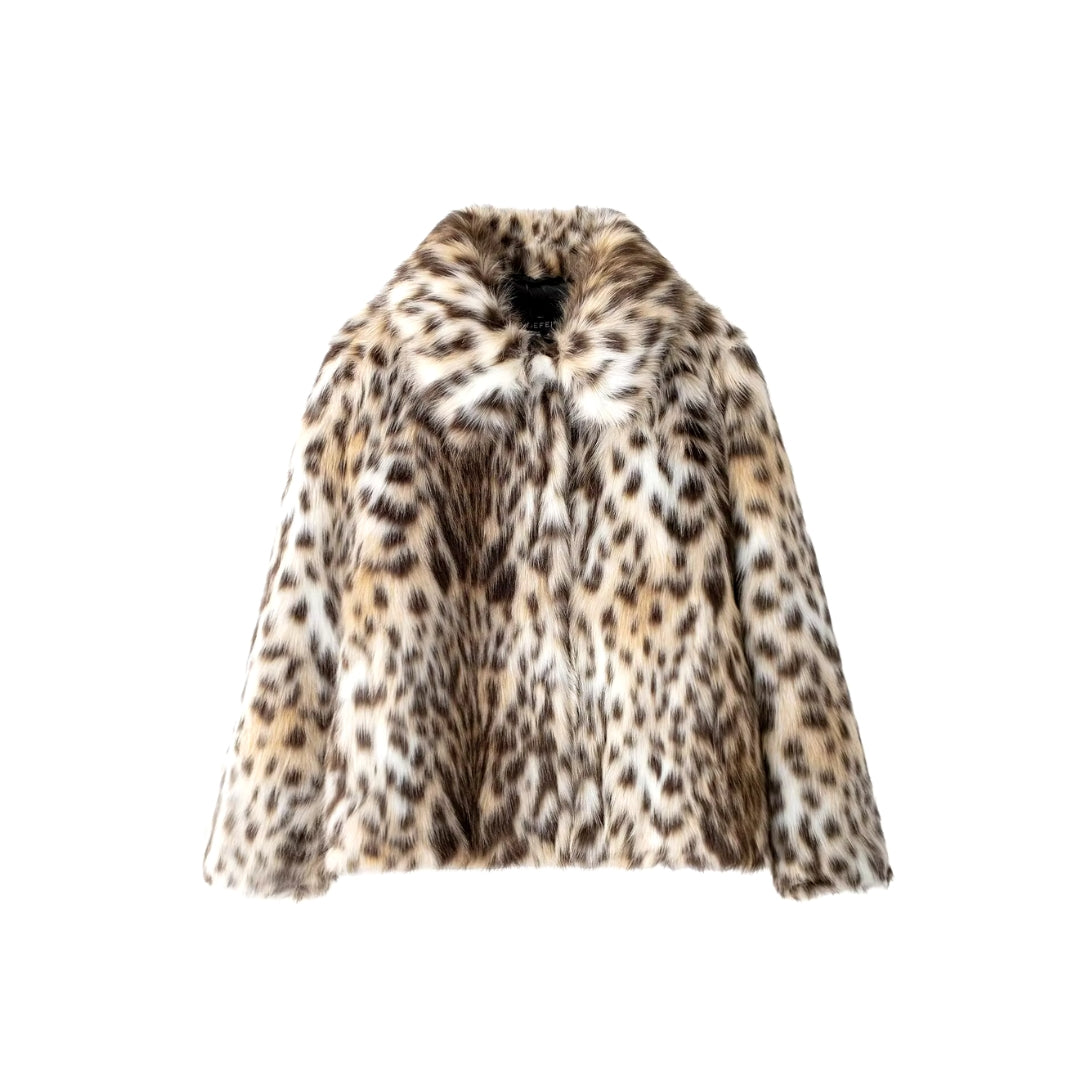 Amy leopard coat